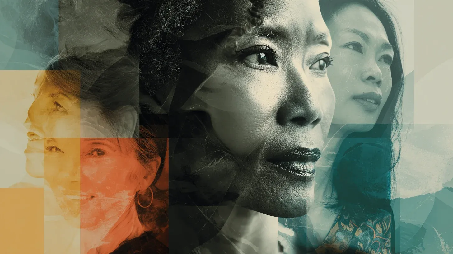 collage representing all the women of the State of Virginia
